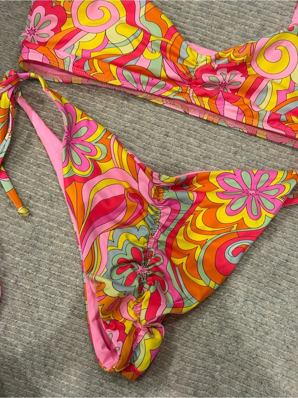 Frankie’s Bikinis Tie-Side Bikini One Piece